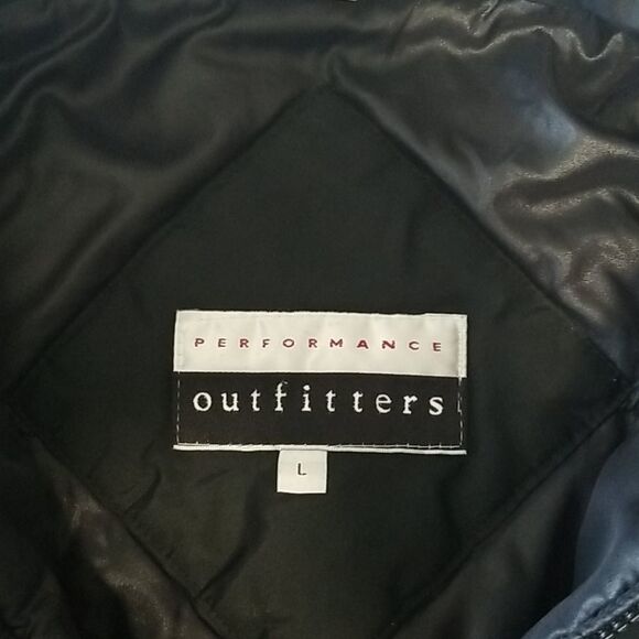 Performance Outfitters Black Windbreaker Winter sz L - Picture 7 of 9